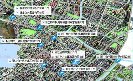 各单位园区分布图