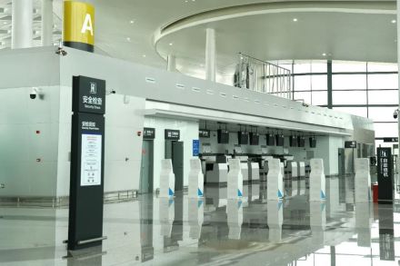 阜阳西关机场T2航站楼自助值机设备
