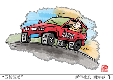 四轮驱动 