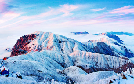 冬季武功山