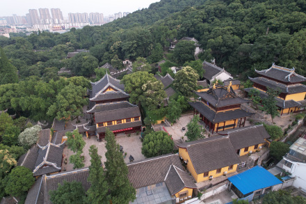 惠山寺航拍