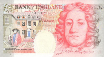 英格兰银行第一任总裁约翰·霍布伦（1632-1712）
