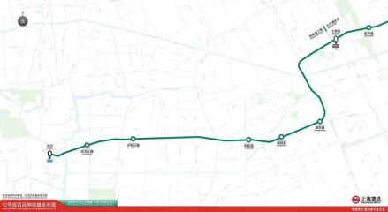 上海地铁12号线西延伸段走向图