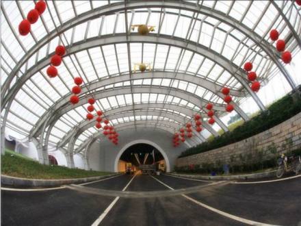 翔安隧道进出洞口图2