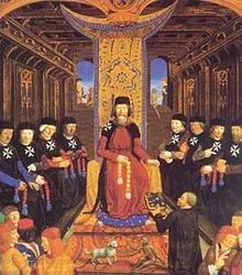 14世纪时的骑士团领导阶层画像