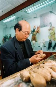 漳州木偶雕刻传承人徐竹初