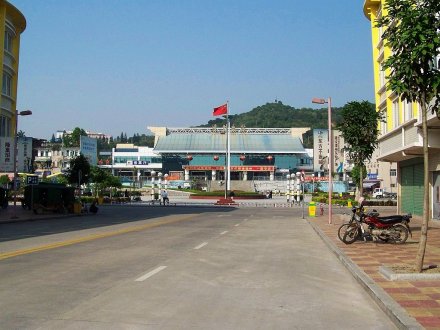 漳州东站进入道路