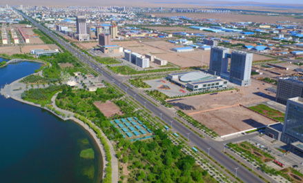 金昌市金水湖畔