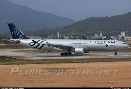 南航A330-300天合联盟涂装