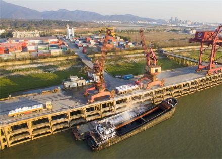 铜陵港装卸码头