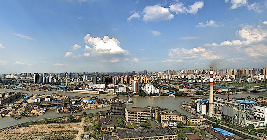 锡澄运河在无锡市与大运河交汇