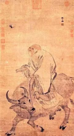 《老子骑牛图》