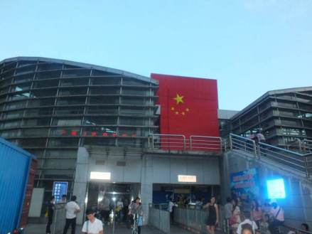 沙头角口岸出入境人流