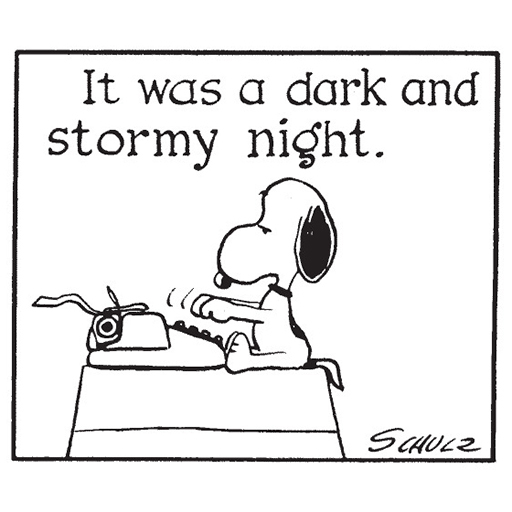 这是一个漆黑的暴风雨之夜……