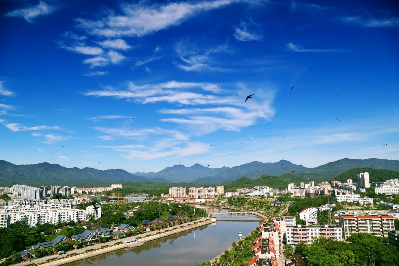 白沙黎族自治县境全景
