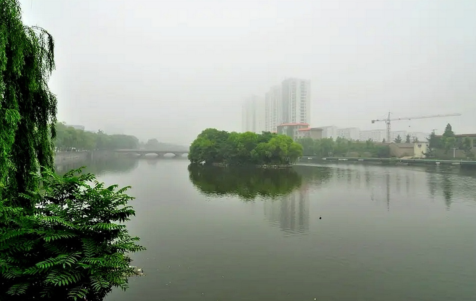 苍源河临沭县城段