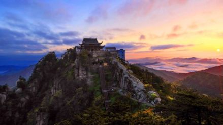 天台 
