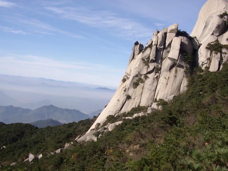 天柱山主峰天柱峰 