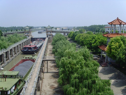合裕航道裕溪船闸 