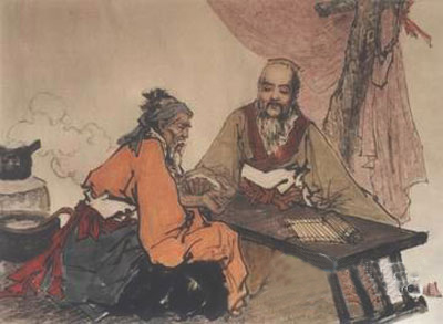扁鹊切脉图