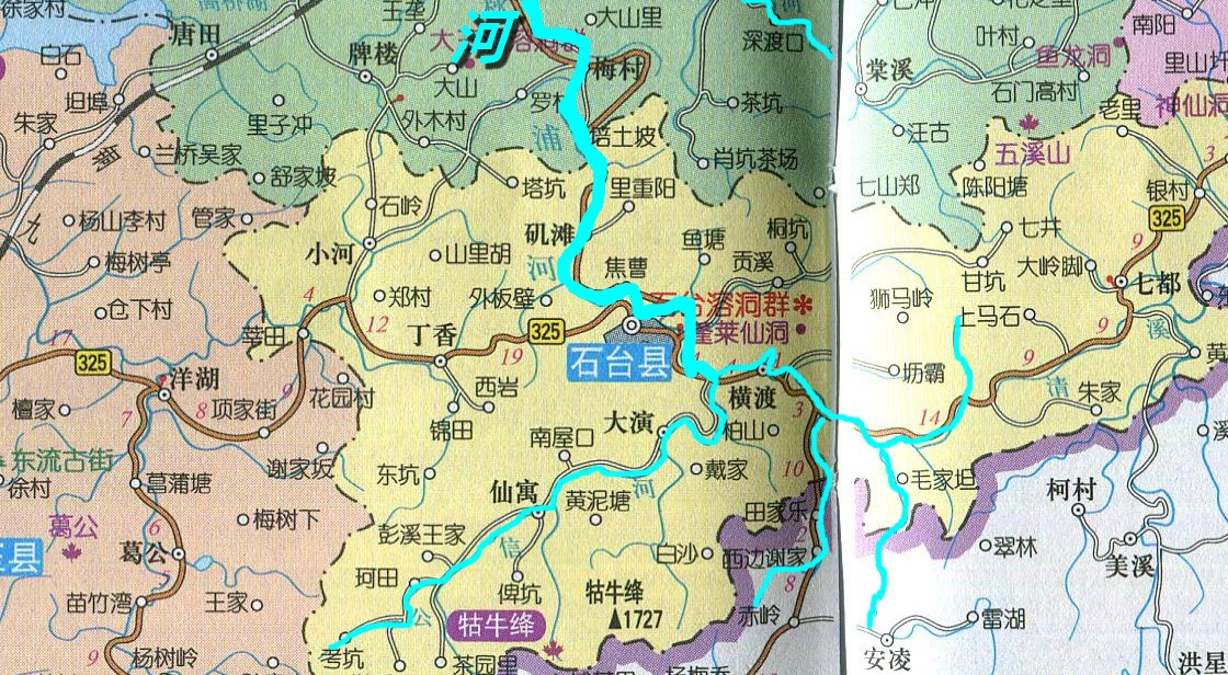 秋浦河位置流向