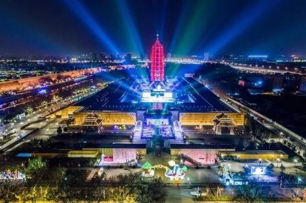 秦淮灯会（大报恩寺遗址展区）