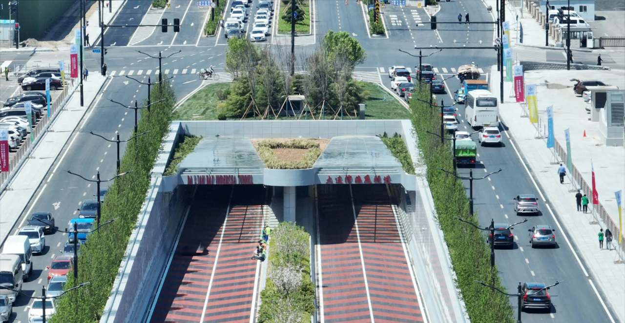 隧道南岸