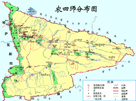主要在原伊犁地区和博州的边境线旁