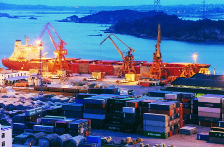 马鞍山港集装箱