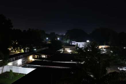 布拉柴市中心夜景