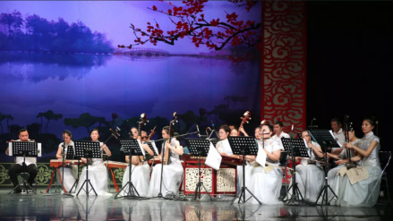 闽西客家十番音乐演出