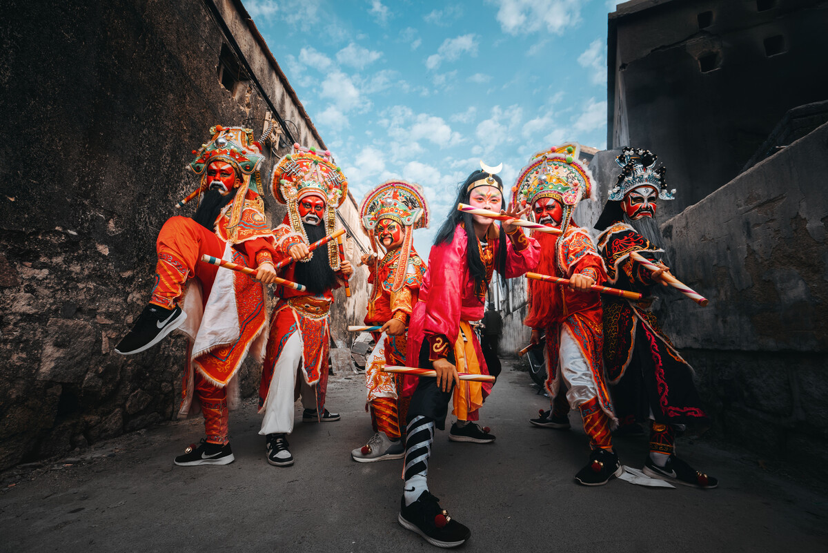 英歌舞在乡村