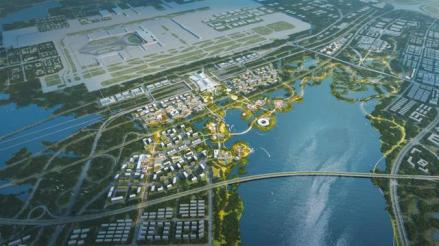 武汉天河站建筑设计项目效果图