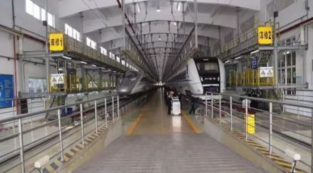 福州南动车组运用所检修大库