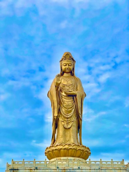 普陀山南海观音立像