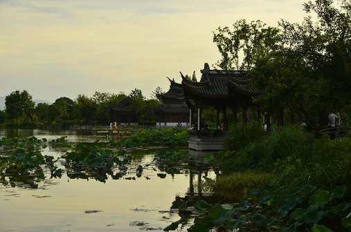 湘堤，湘湖风景，图1