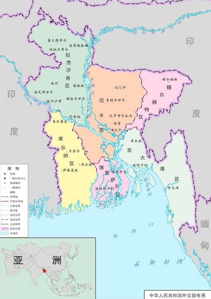 孟加拉国行政区划