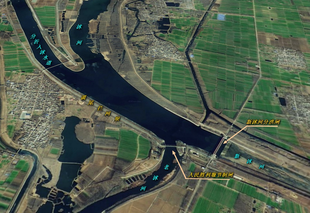分沂入沭水道调尾拦河坝