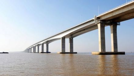 崇启大桥侧瞰图1