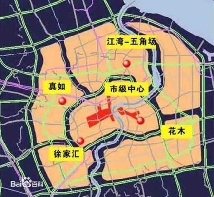 五角场交通图