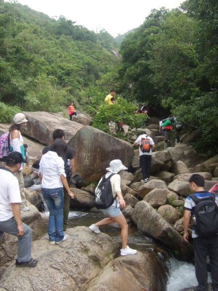 深圳马峦山穿越