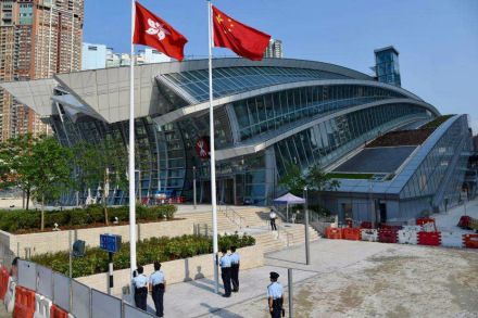 香港西九龙站站房