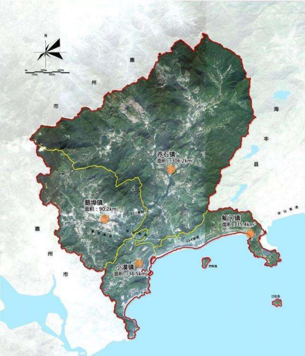 深汕特别合作区影像图