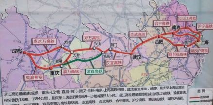 沿江高铁通道