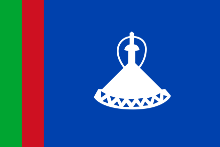 莱索托国旗(1966~1987)
