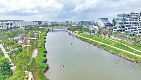 福海河景观带