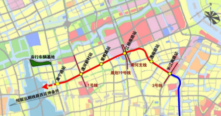 上海地铁18号线二期工程原规划走向 
