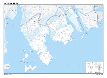 金湾区地图