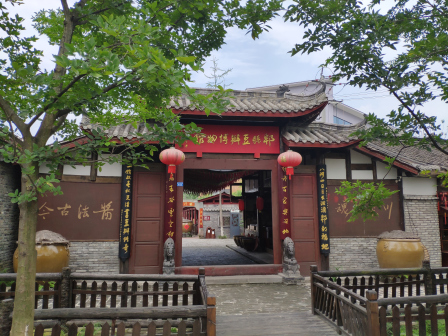 位于战旗村乡村十八坊的豆瓣博物馆