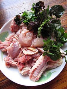 土三黄鸡肉